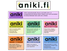 Tablet Screenshot of aniki.fi